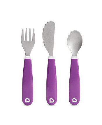 Splash Toddler Fork, Knife and Spoon Set Munchkin