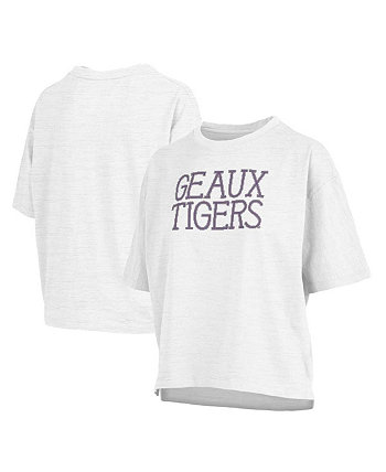 Женская Джерси Pressbox LSU Tigers Motley Crew Chain Stitch Slub Pressbox