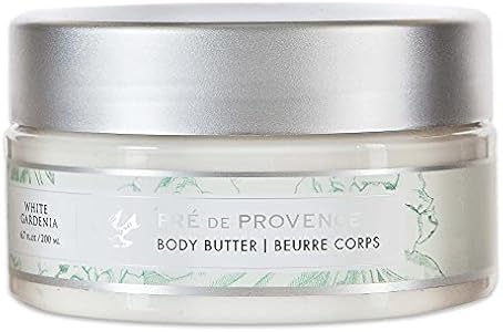 Pre de Provence Collection Shea Butter Enriched Body Butter Soothing & Hydrating Emollient Cream Body Moisturizer for Women, 6.7 Fl Oz, Coconut Pré de Provence