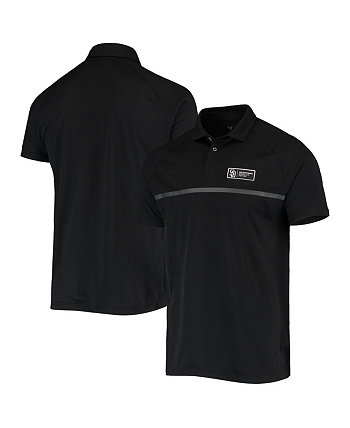 Мужская черная рубашка-поло San Diego Padres Sector с регланами LevelWear