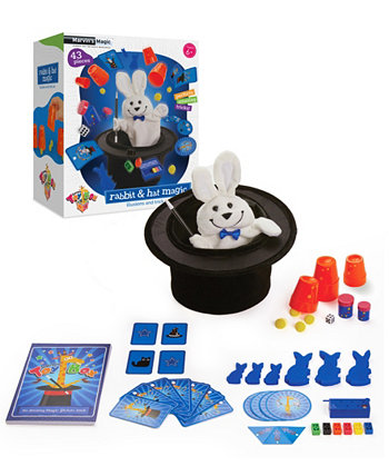 ЗАКРЫТИЕ! Игрушка Geoffrey's Toy, 43 предмета, коробка с кроликом и шляпой, волшебные иллюзии и трюки, созданная для Macy's Geoffrey's Toy Box