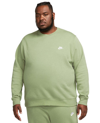 Мужская флисовая толстовка с круглым вырезом Club Nike