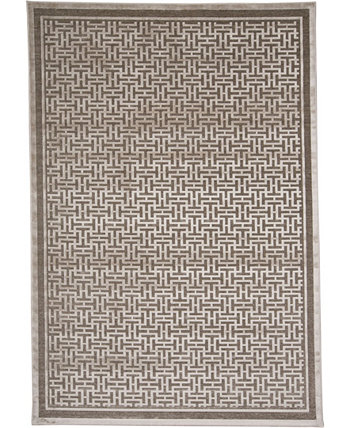 Saphir Zam R3097 Угольный коврик размером 1 фут 9 x 2 фута 10 дюймов Feizy