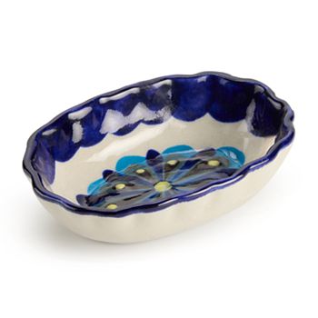 Global Goods Partners Oval Handmade Ceramic Tapas Bowl Global Goods Partners