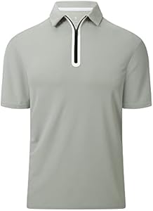 Мужская Поло рубашка Alex Vando Moisture Wicking Quick-Dry Short Sleeve Alex Vando