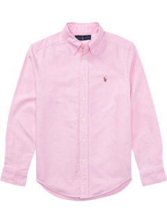 Хлопковая спортивная рубашка Oxford (Big Kids) Ralph Lauren