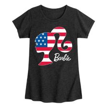 Футболка с логотипом Barbie® для девочек 7–16 лет «Четвертое июля Americana» Barbie
