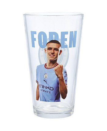 Phil Foden Manchester City 16 унций стакан для пинты игрока Atlantic Group Distribution
