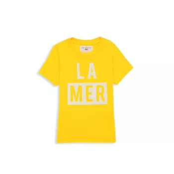 Маленький детский &amp; Детская футболка La Mer с круглым вырезом Sol Angeles