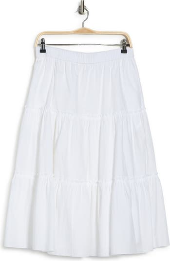 Многоуровневая хлопковая юбка трапециевидной формы Jason Wu