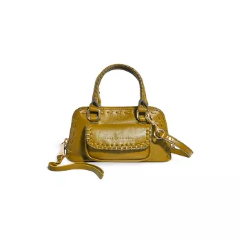 Sedona Leather Mini Top Handle Bag Aimee Kestenberg