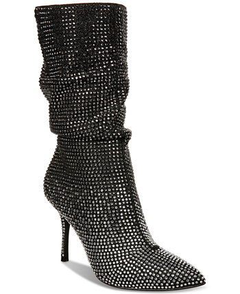Женские классические ботинки Raquell с напуском и острым носком, украшенные украшением Thalia Sodi