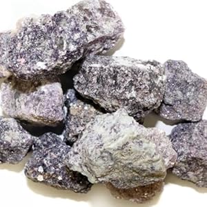 Raw Amethyst Crystal Bulk- Medium-Sized, Natural Rough Amethyst for Healing, Meditation, and Decor - Rocks for Reiki - Jewelry Making - Sold by The Pound. Healing Atlas