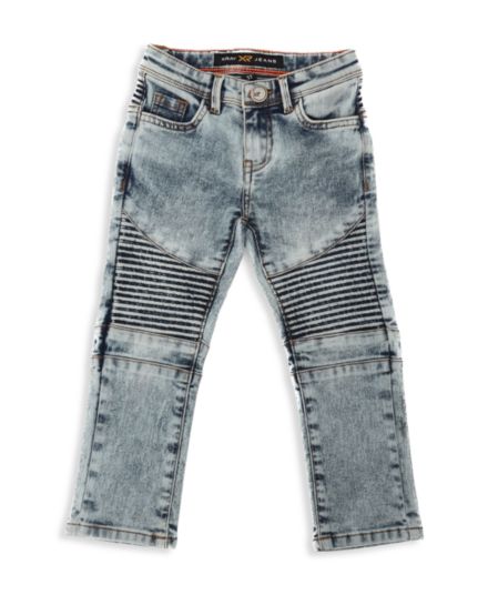 Выцветшие джинсы-скинни Moto для маленьких мальчиков X Ray