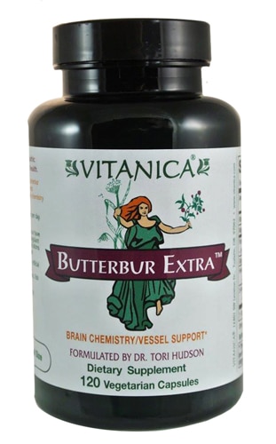 Vitanica Butterbur Extra™ -- 120 вегетарианских капсул Vitanica