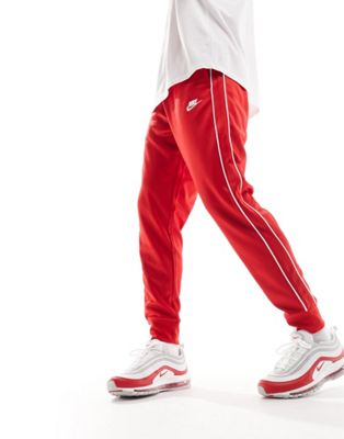 Брюки-джоггеры Nike Club NSW в красном цвете для мужчин Nike
