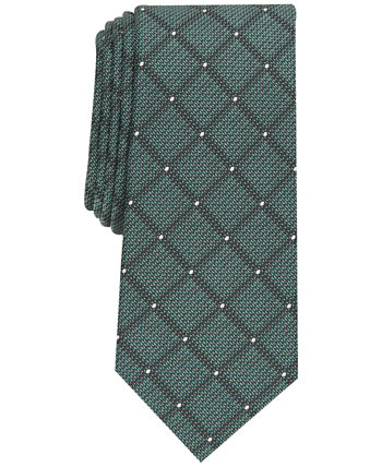 Мужской галстук в тонкую сетку в горошек, созданный для Macy's Alfani