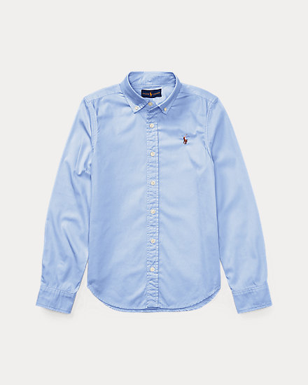 Оксфордская рубашка из хлопка Ralph Lauren