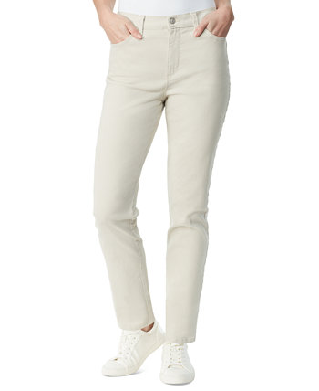 Прямые джинсы Amanda с высокой посадкой, миниатюрные и миниатюрные шорты Gloria Vanderbilt