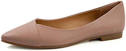 FUNKYMONKEY Women's Classic Ballet Flats Casual Comfort Slip On Flats Shoes FUNKYMONKEY