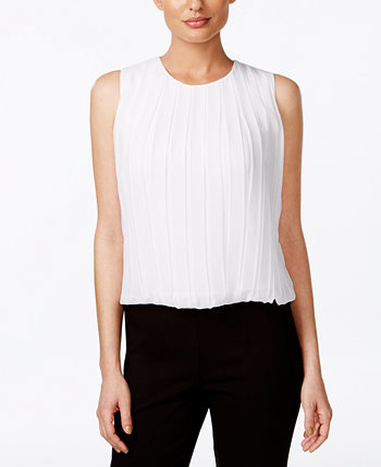 Блуза без рукавов со складками Calvin Klein
