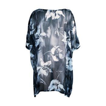 Ophelia Elsa Floral Silk-Georgette Tunic Amoressa by Miraclesuit