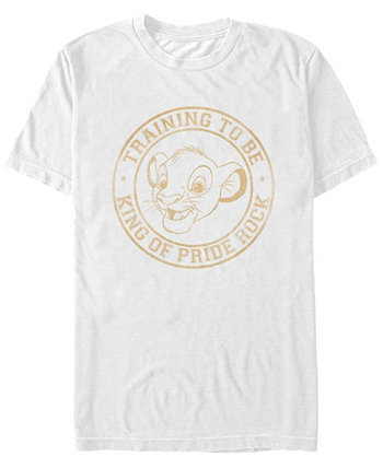 Мужская футболка с коротким рукавом Disney Simba King In Training Lion King