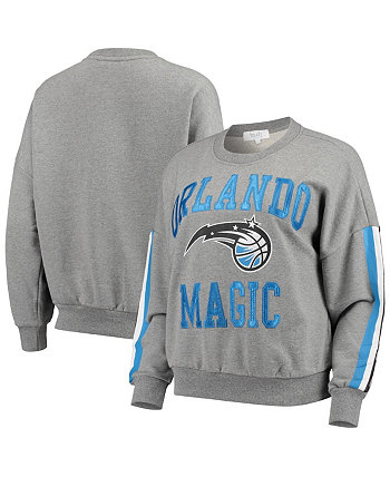 Женский серый пуловер с напуском Orlando Magic Rookie Rookie Touch