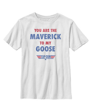Boy's Top Gun You Are the Maverick to My Goose  Child T-Shirt Paramount Pictures