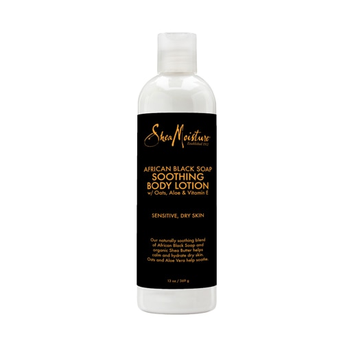 SheaMoisture Африканское черное мыло с маслом ши Успокаивающий лосьон для тела для проблемной кожи -- 13 жидких унций SheaMoisture