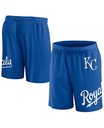 Мужские шорты из клинчерной сетки Royal Kansas City Royals Fanatics