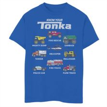 Boys 8-20 Tonka Know Your Tonka Trucks Graphic Tee Tonka
