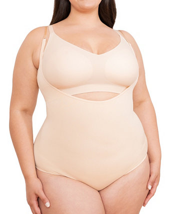 Women's Open Bust Bodysuit Shaper Panty 73003 Shapermint Essentials