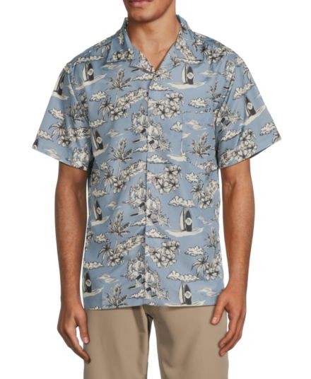 Рубашка с коротким рукавом Groovy Surfer Waikiki Trunks Surf & Swim Co.