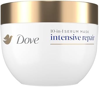 Dove Intensive Repair Mask for Damaged Hair with Bio-Protein Care Technology and Amino Serum 9.2 Fl Oz Dove