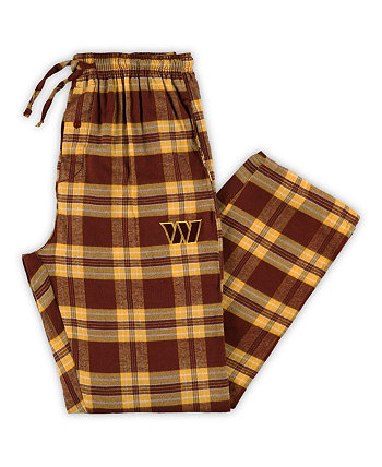 Мужские бордовые, золотые брюки Washington Commanders Big and Tall Ultimate Sleep Pant Concepts Sport