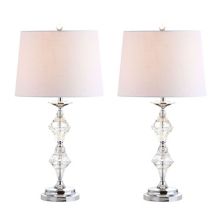 Madison Crystal Led Table Lamp (set Of 2) Jonathan Y Designs