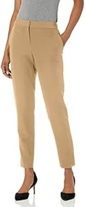 Tommy Hilfiger Women's Dress Pants – Straight-legged Trousers With Elastic Waist Tommy Hilfiger