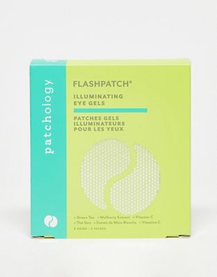 Patchology FlashPatch Осветляющие гелевые патчи для глаз, 5 пар Patchology