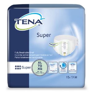 Tena Disposable Heavy Absorbency Brief, X-Large, 60 Ct Tena