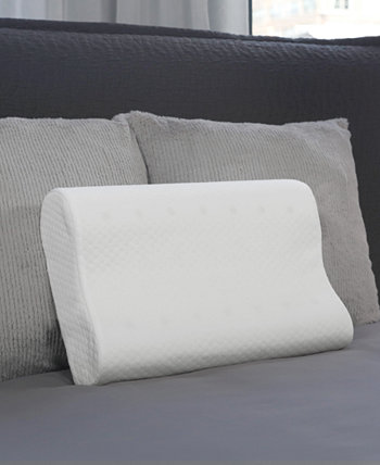 Контурная подушка Clean Comfort из пены с эффектом памяти, стандартная/королевская Therapedic Premier