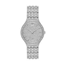 Женские часы Bulova с кристаллами из нержавеющей стали - 96L243 Bulova