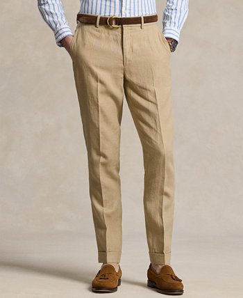 Мужской льняной костюм с брюками Polo Ralph Lauren