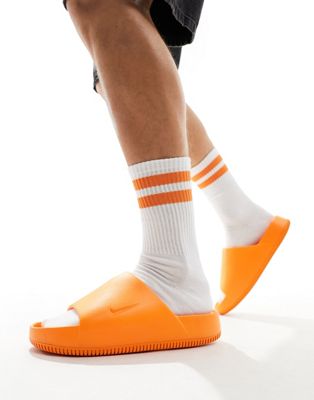 Оранжевые мюли Nike Calm Nike