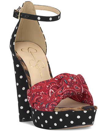 Women's Islyn Ankle-Strap Platform Sandals Jessica Simpson