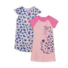 Ночные рубашки Cuddl Duds для девочек 4–12 лет, комплект из 2 шт. Cuddl Duds
