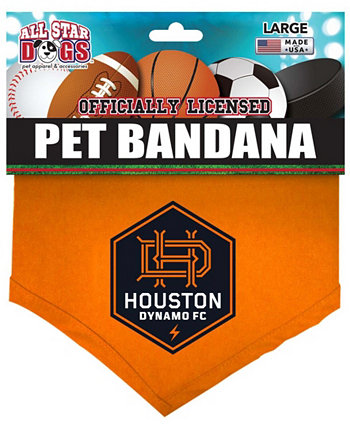 Бандана для домашних животных Orange Houston Dynamo FC Pet Bandana All Star Dogs