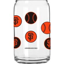 San Francisco Giants 16oz. Smiley Can Glass Unbranded