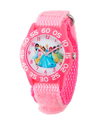 Розовые пластиковые часы для девочек Disney Princess Girls Ewatchfactory