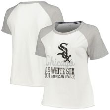 Женская Футболка Soft as a Grape Chicago White Sox Плюс Сайз Soft As A Grape